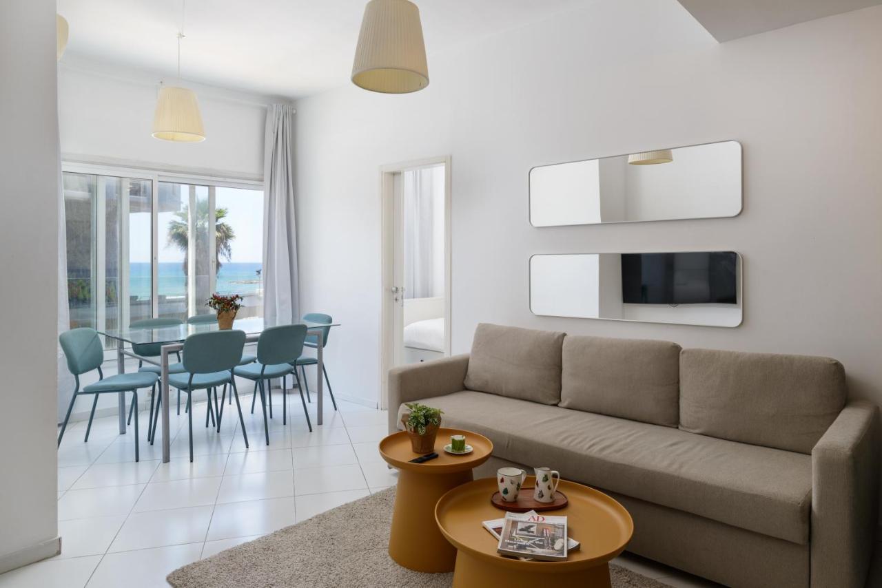 Sea View 2 Bedroom Apartment With Bomb Shelter Tel Aviv Exterior foto
